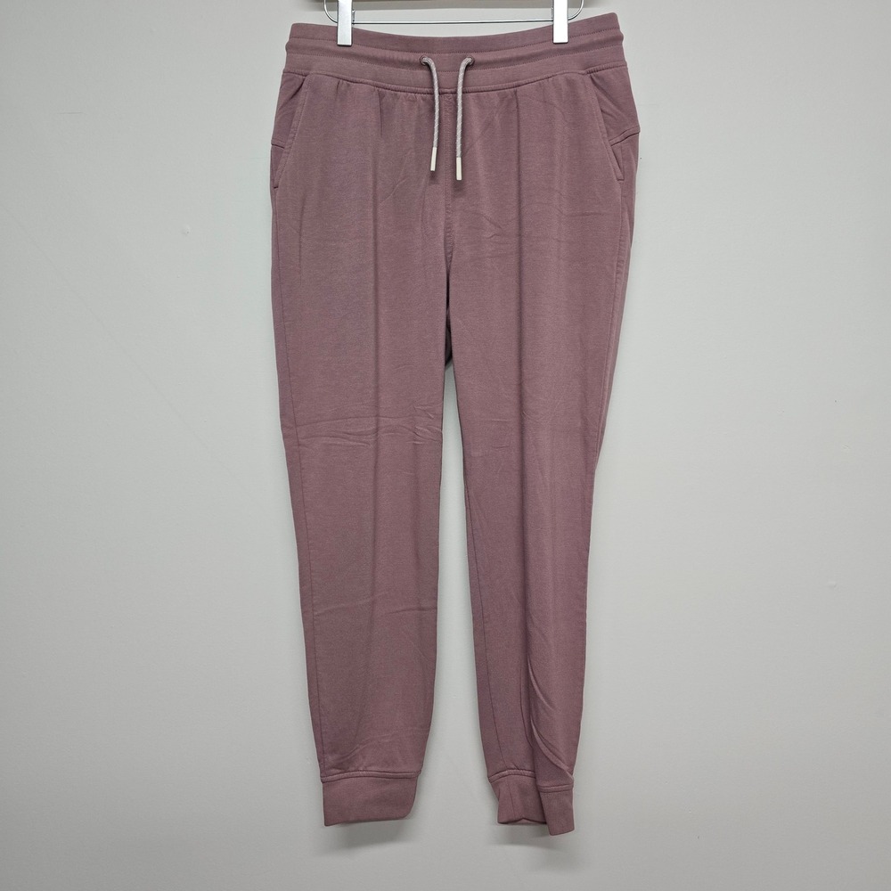 Free Fly Bamboo Fleece Joggers Women Medium Pink Lounge Athleisure Gorpcore
